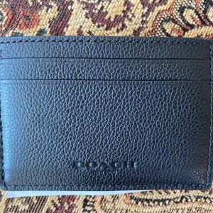 Coach Men's ID/Card Money-Clip Holder